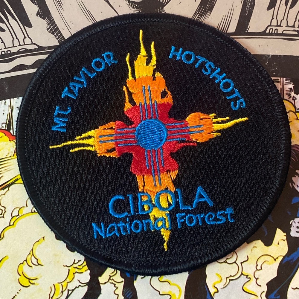Mt. Taylor Hotshots Cibola National Forest Wildfire Firefighter Uniform Patch